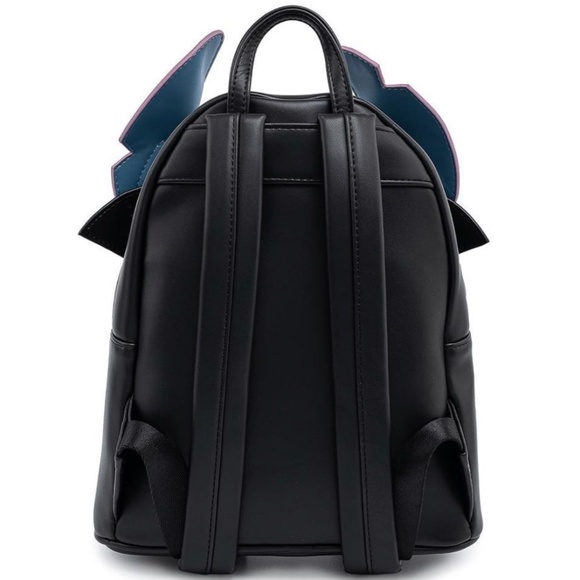 Loungefly Disney Vampire Stitch Bowtie Mini Backpack w/wallet and PIN main image 7